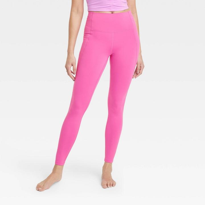 Women's Brushed Sculpt High-rise Leggings - All In Motion Vibrant Pink