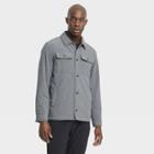 Men's Lightweight Insulated Shirt Jacket - All In Motion Heather Gray