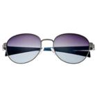 Breed Men's Volta Polarized Sunglasses With Titanium Frame And Carbon Fiber Arms - Silver/black,