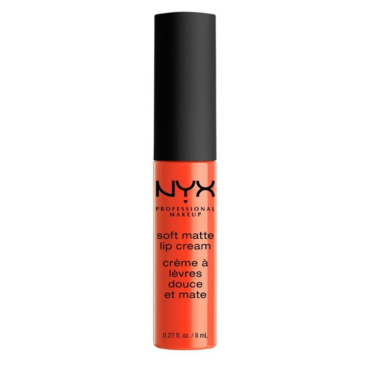 Nyx Professional Makeup Soft Matte Lip Cream San Juan - 0.27 Fl Oz, Orange