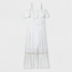 Girls' Maxi Dress - Art Class White