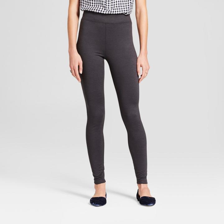 Women's Leggings - A New Day Gray Xxs