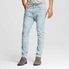 Men's Moto Jeans Light Blue L - Jackson, Size: 34,