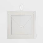 Distributed By Target Sterling Silver 3 Bird Necklace -