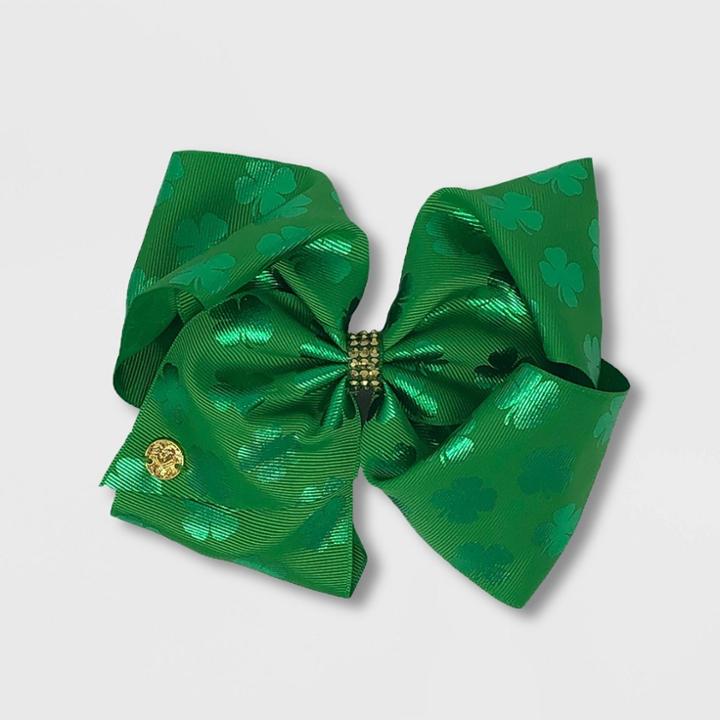 Girls' Jojo Siwa Clover Bow - Green, Women's