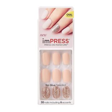 Impress Press-on Manicure Kiss Impress False Nails Lighten Up