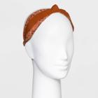 Floral Knot Headband - Universal Thread Rust