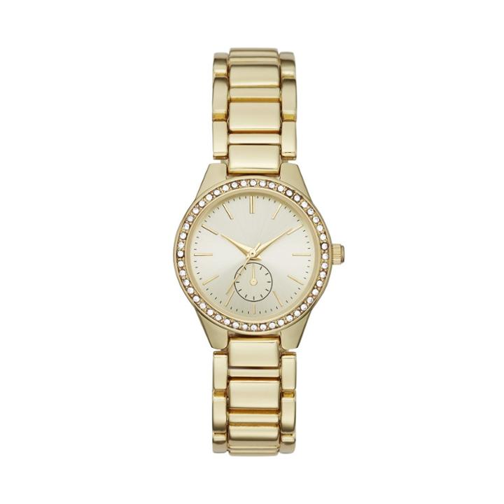 Women's Glitz Bracelet Watch - A New Day Gold