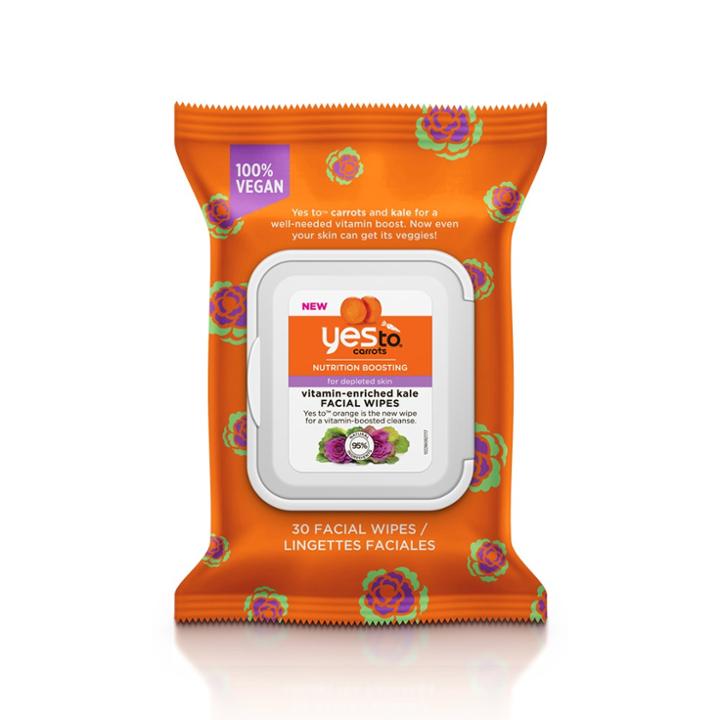 Yes To Carrots & Kale Face Wipes