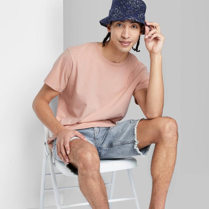 Men's Botanical Dyed Short Sleeve T-shirt - Original Use Blush