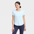 Women's Short Sleeve Essential T-shirt - All In Motion Light Blue