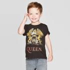 Bravado Toddler Boys' Queen Short Sleeve T-shirt - Black