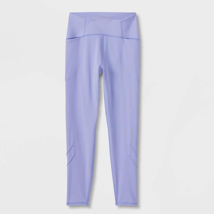 Girls' Performance Pocket Leggings - All In Motion Light Purple