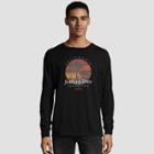 Hanes Men's Long Sleeve National Parks Service T-shirt - Black