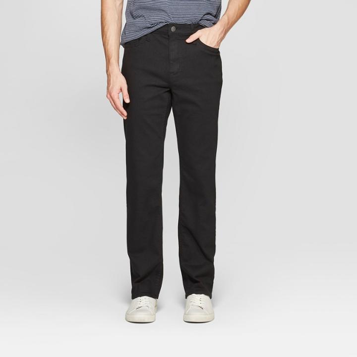 Men's 29.5 Slim Straight Fit Jeans - Goodfellow & Co Black