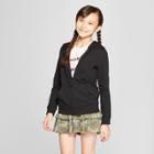 Girls' Zip-up Hoodie - Cat & Jack Black