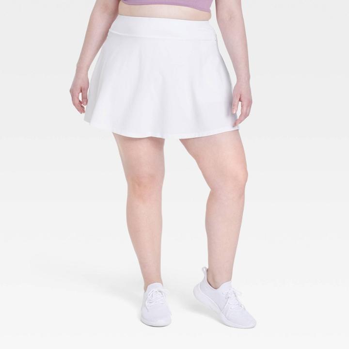 Women's Plus Size Flex Active Skorts - All In Motion White