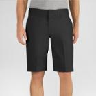 Dickies Men's Big & Tall Relaxed Fit Flex Twill 11 Shorts- Black