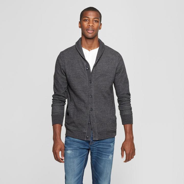 Target Men's Standard Fit Light Weight Sweatshirt - Goodfellow & Co Railroad Gray
