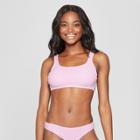 Women's Textured Bralette Bikini Top - Xhilaration Lilac D/dd Cup, Purple