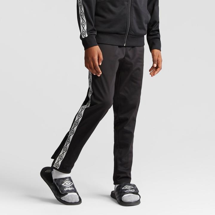 Umbro Boys' Double Diamond Track Pants - Black