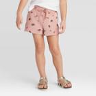 Toddler Girls' Fruit Print Pull-on Shorts - Art Class 12m, Toddler Girl's, Pink