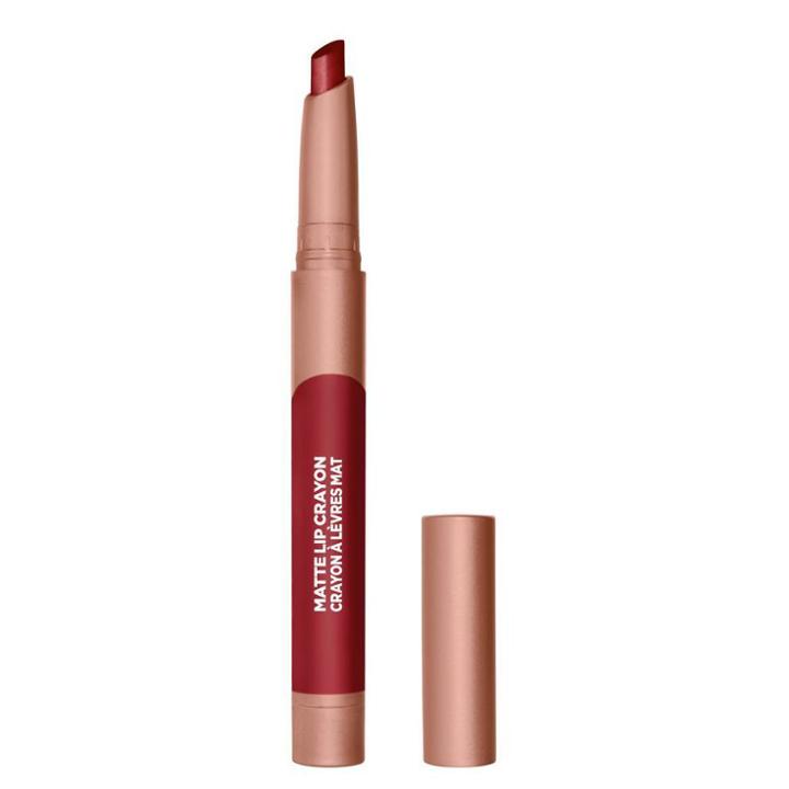 L'oreal Paris Infallible Matte Lip Crayon Lasting Wear Smudge Resistant Brulee Everyday