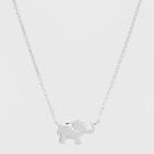 Target Sterling Silver Elephant Necklace -