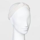 Chenille Twist Front Headwrap - Universal Thread Cream