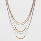Target Multi Layer Mixed Chain Necklace - Universal Thread,