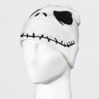 Men's The Nightmare Before Christmas Cuffed Knit Beanie - White