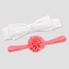 Baby Girls' 2pk Headwraps - Just One You Made By Carter's One Size, White