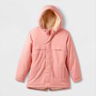 Kids' Playground Parka Jacket - Cat & Jack Coral Pink
