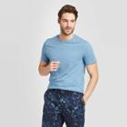Men's Standard Fit Short Sleeve Lyndale Crew Neck T-shirt- Goodfellow & Co Blue S, Men's,