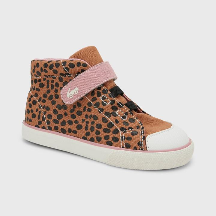 See Kai Run Basics Toddler Girls' See Kai Run Animal Print Belmont Ii Sneakers - Brown