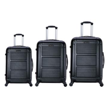 Inusa Pilot 3pc Hardside Spinner Luggage Set 20& 24&