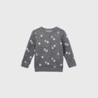 Toddler Boys' Yeti Print Fleece Crew Neck Pullover Sweatshirt - Cat & Jack Gray