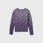 Girls' Seamless Long Sleeve T-shirt - All In Motion Raspberry Purple
