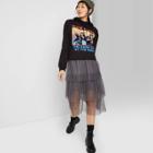 Women's High-rise Tiered Tulle Midi Skirt - Wild Fable Gray