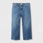 Levi's Toddler Girls' Cropped Wide Leg Jeans - Blue