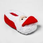 Men's Holiday Santa Bootie Slippers - Wondershop Red