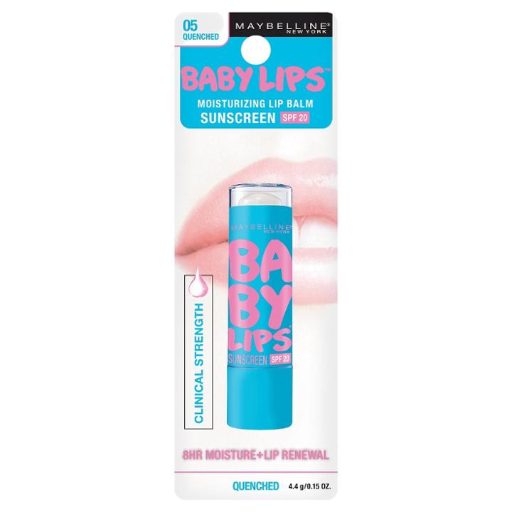 Maybelline Baby Lips Moisturizing Lip Balm - 05 Quenched, None