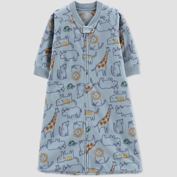 Baby Boys' Safari Wearable Blanket - Just One You Made By Carter's Blue