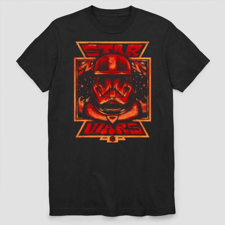 Petitemen's Star Wars Stormtrooper Short Sleeve Graphic T-shirt - Black S, Men's,
