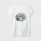 Girls' Short Sleeve Hedgehog Graphic T-shirt - Cat & Jack White