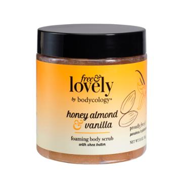 Bodycology Free & Lovely Honey Almond & Vanilla Foaming Scrub