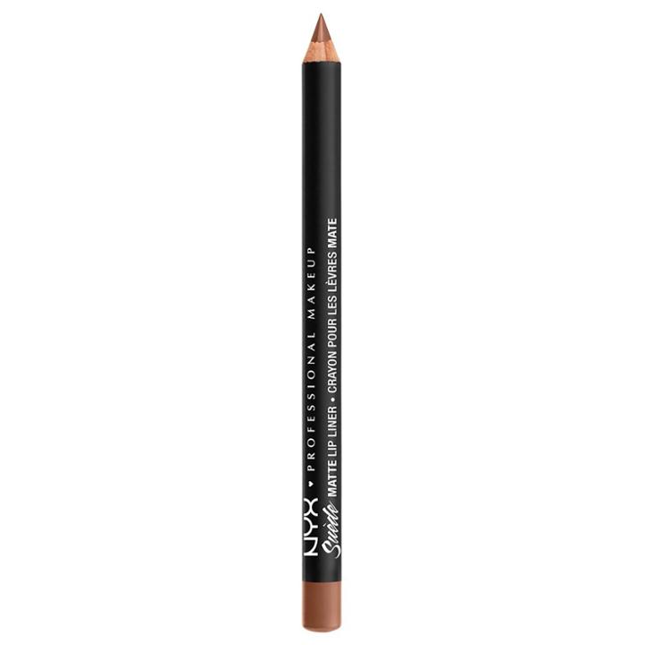 Nyx Professional Makeup Suede Matte Lip Liner Soft-spoken - 0.16oz, Adult Unisex