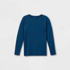 Boys' Long Sleeve Seamless T-shirt - All In Motion Teal