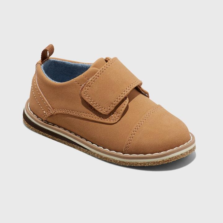 Toddler Adonis Derby Shoes - Cat & Jack Cognac