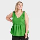 Women's Plus Size Tank Top - Who What Wear Green
